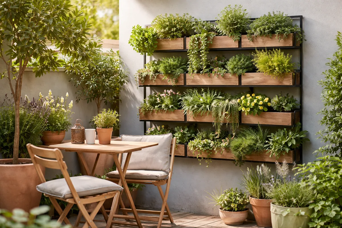 Comment choisir le bon jardin vertical pour un petit espace extérieur