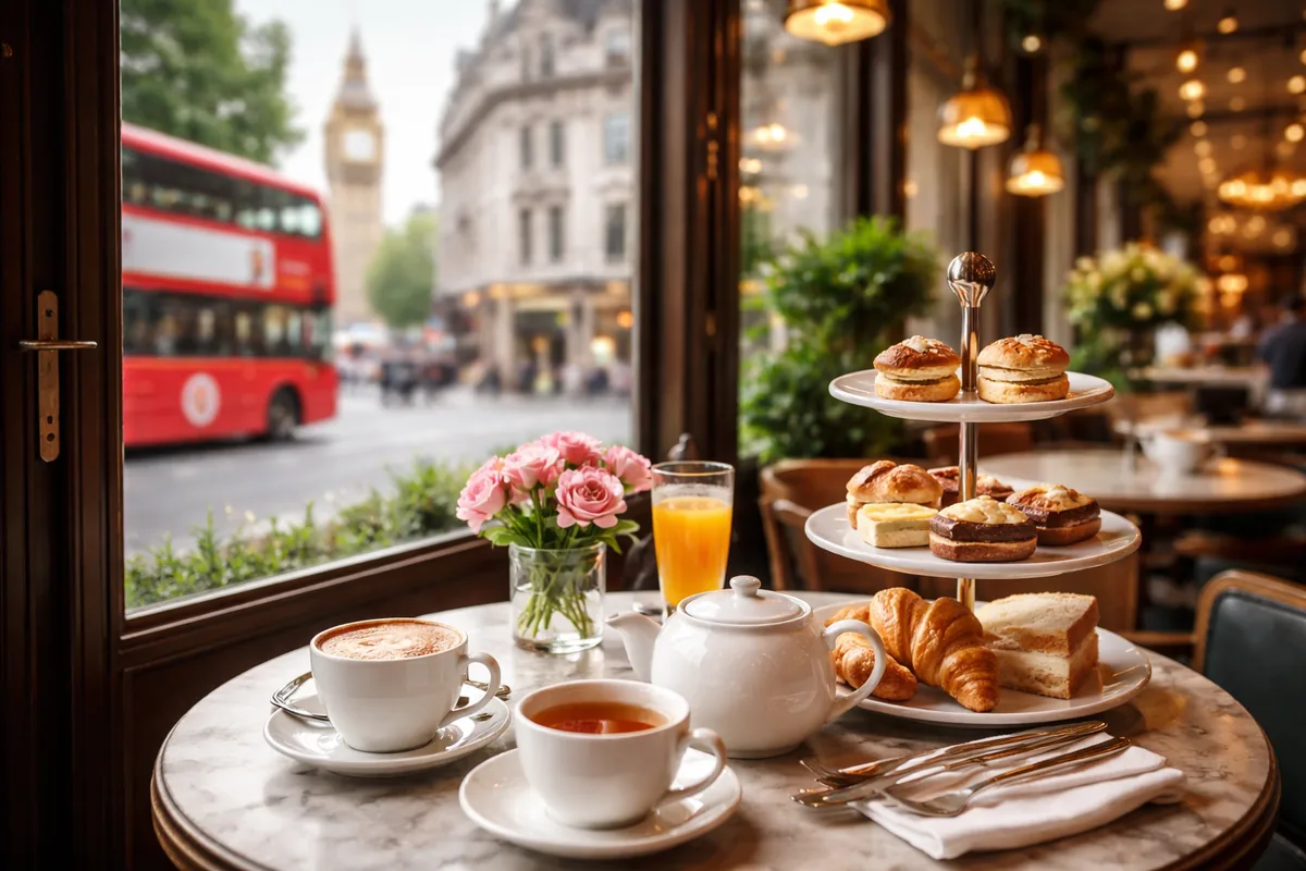 Les différentes façons de savourer Londres au travers de ses cafés et salons de thé
