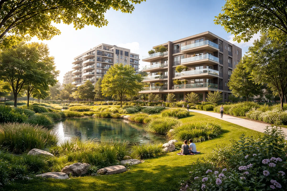 L'importance des espaces verts dans le développement immobilier